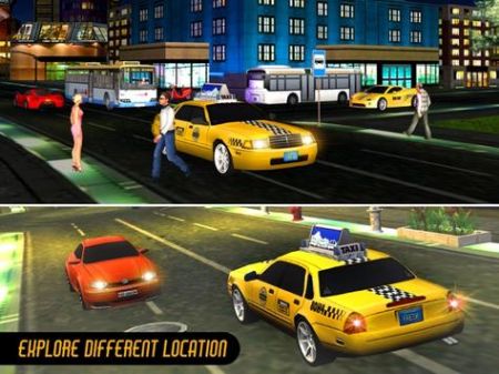 疯狂出租车司机使命游戏安卓版  v2.0图1