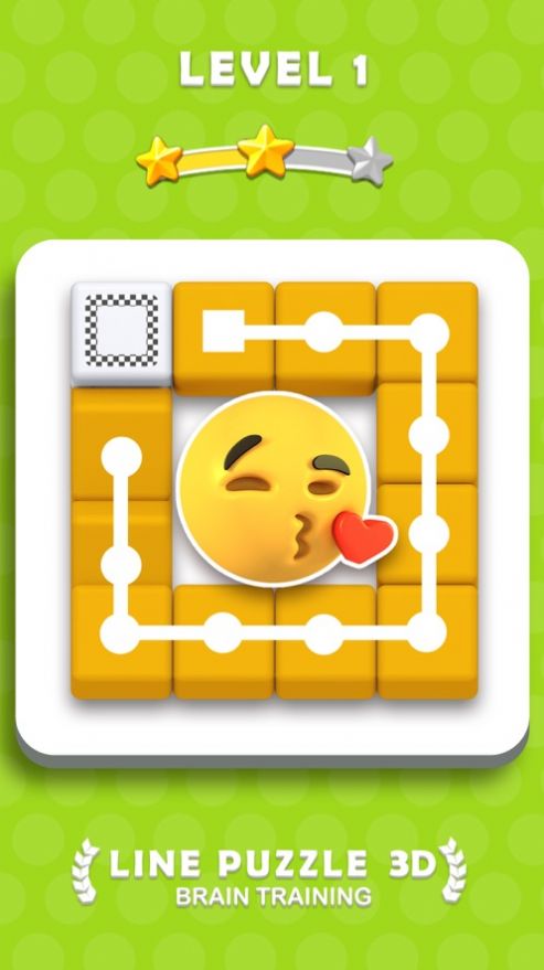 3D线条拼图游戏图2