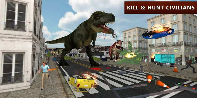 恐龙模拟器城市攻击图3