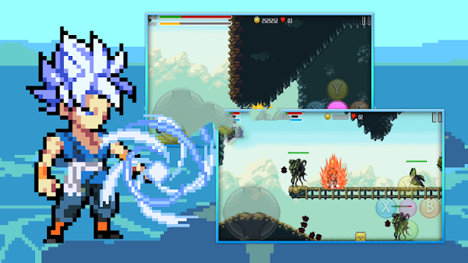 超级赛亚蓝悟空战士游戏官方正式版  v1.0.4图1