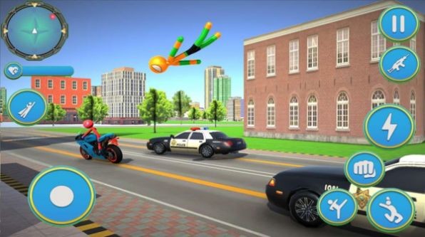 蜘蛛火柴人犯罪城安卓中文版 v1.0图3