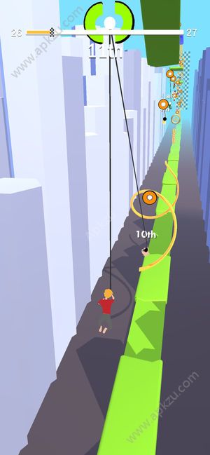 抖音蜘蛛摇摆游戏安卓中文版免广告下载(Cable Swing) v1.0.3图4