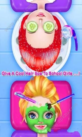 校园女孩美发师金币中文安卓版  v1.0.5图1