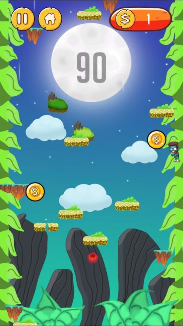 涂鸦僵尸跳跃金币安卓版 v11图2