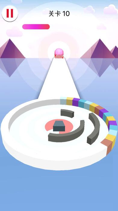 滚球来了游戏碰撞跑安卓版图片1