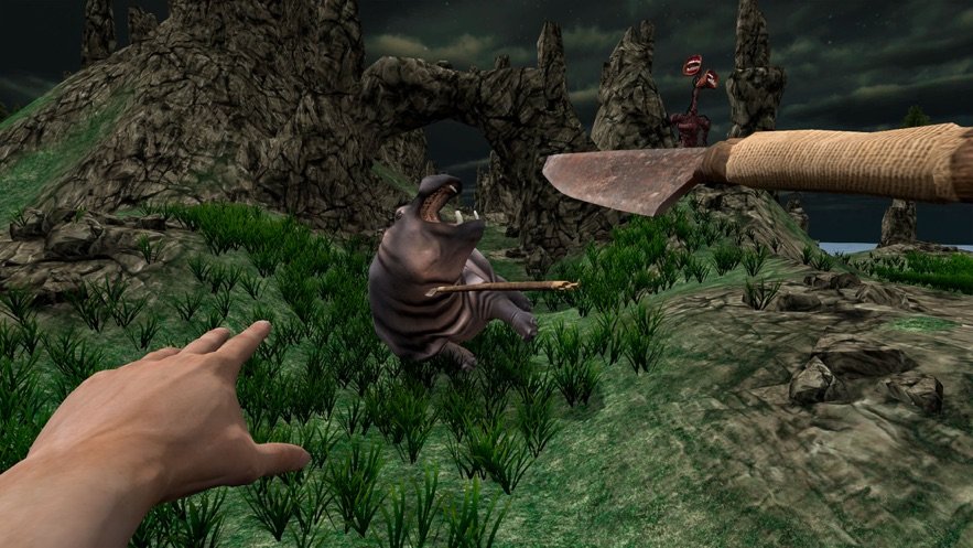 海妖头丛林怪物游戏图1