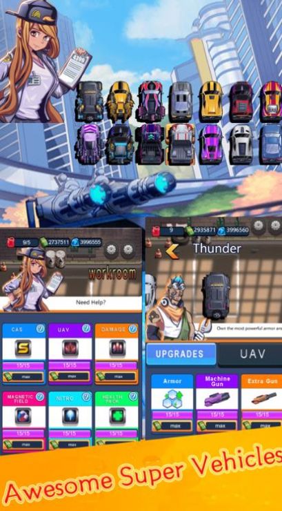 死亡飞车竞速赛车游戏最新中文版  v1.0图4