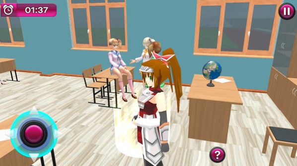 动漫女高中生模拟器安卓中文版 v1.0图1