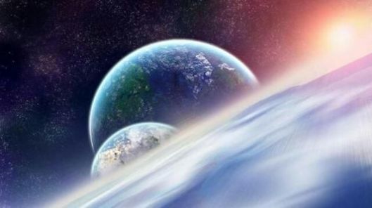 我向你奔赴而来你就是星辰大海高清带字壁纸图1