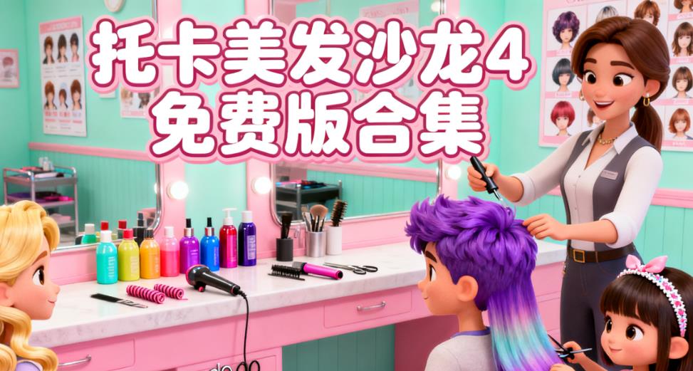 托卡美发沙龙4免费版合集