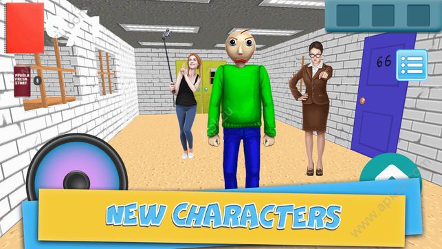 巴尔迪老师2游戏最新版安卓版（Scary Baldi2）  v1.0图1