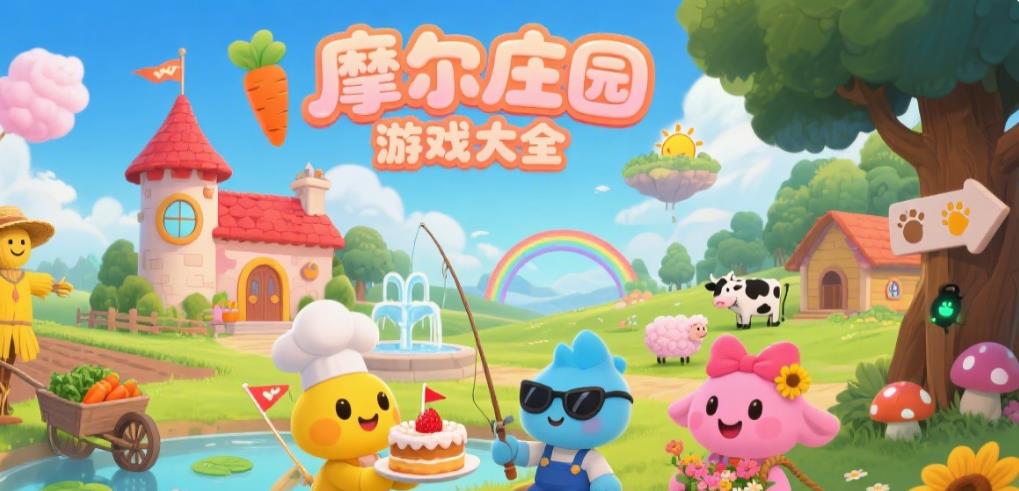摩尔庄园游戏大全
