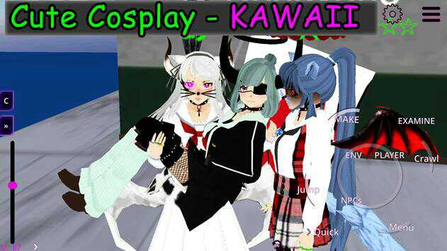 女子学校沙盒模拟器游戏图1