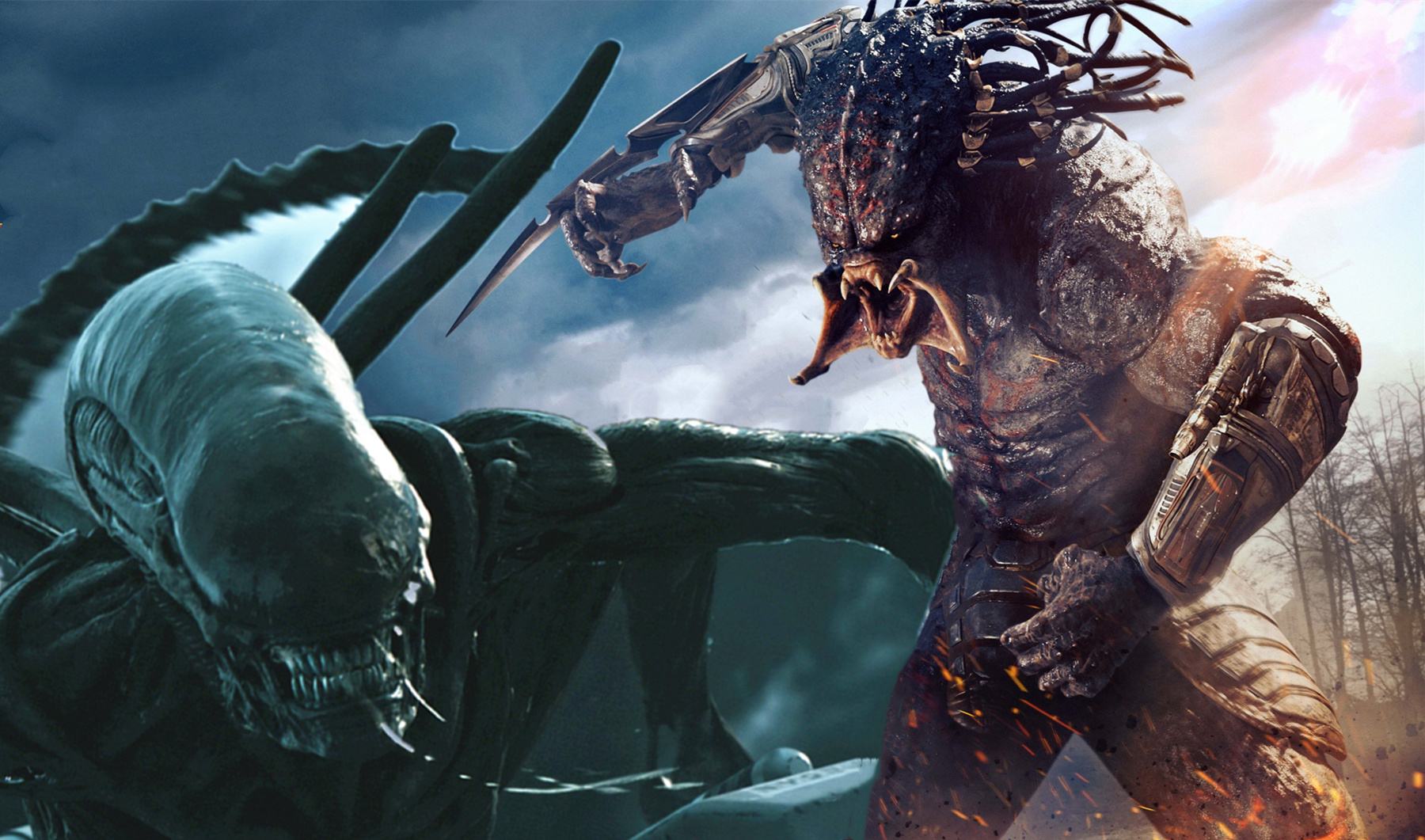 异形大战铁血战士进化合集