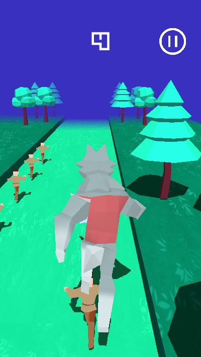 大灰狼你别跑图1