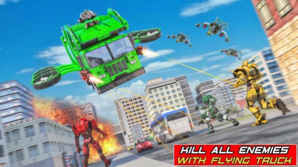 垃圾车机器人金币内偶安卓版  v1.0图2