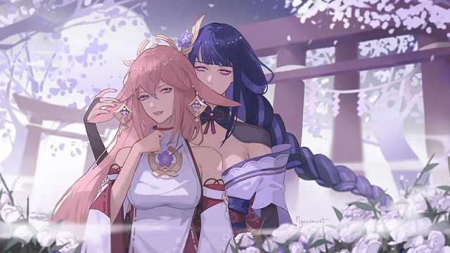 沉睡的八重神子触摸(全cg解锁)汉化版下载  v1.0图1