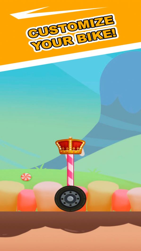 虚拟单轮自行车金币安卓版  v1.0图3