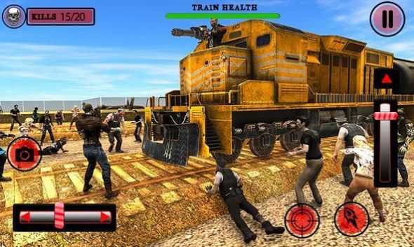 美军火车射杀行尸走肉游戏图3