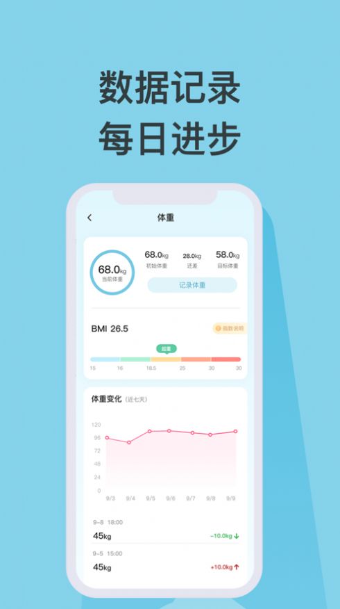天天瘦app苹果版  v1.0图1