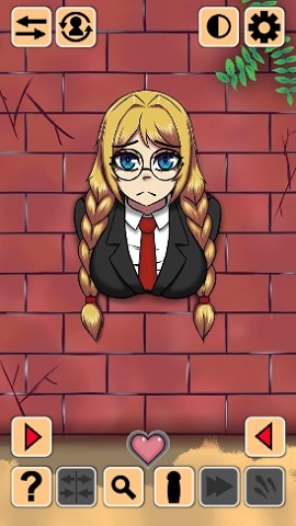 卡在墙里的女孩2汉化版图2