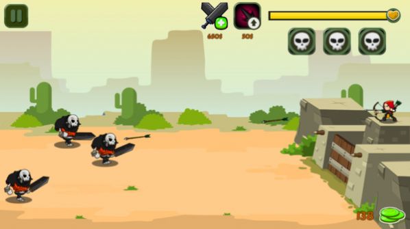 合并射手塔防游戏图1