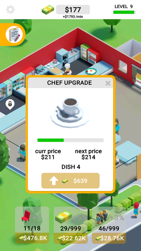 空闲餐厅游戏图2