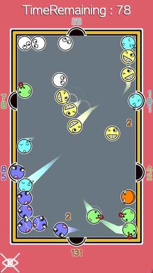 2048滑稽桌球.io游戏安卓版最新下载图片1