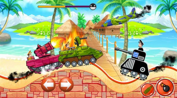 登山坦克战游戏中文手机版  v4.1图4