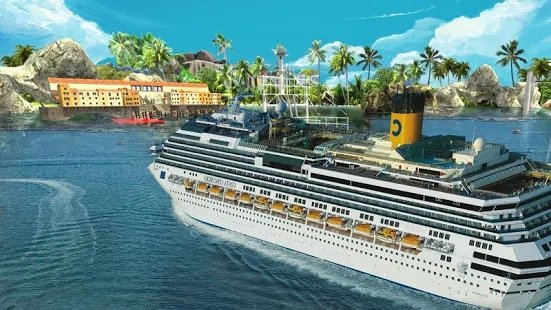 大型游轮客运货运模拟器图3