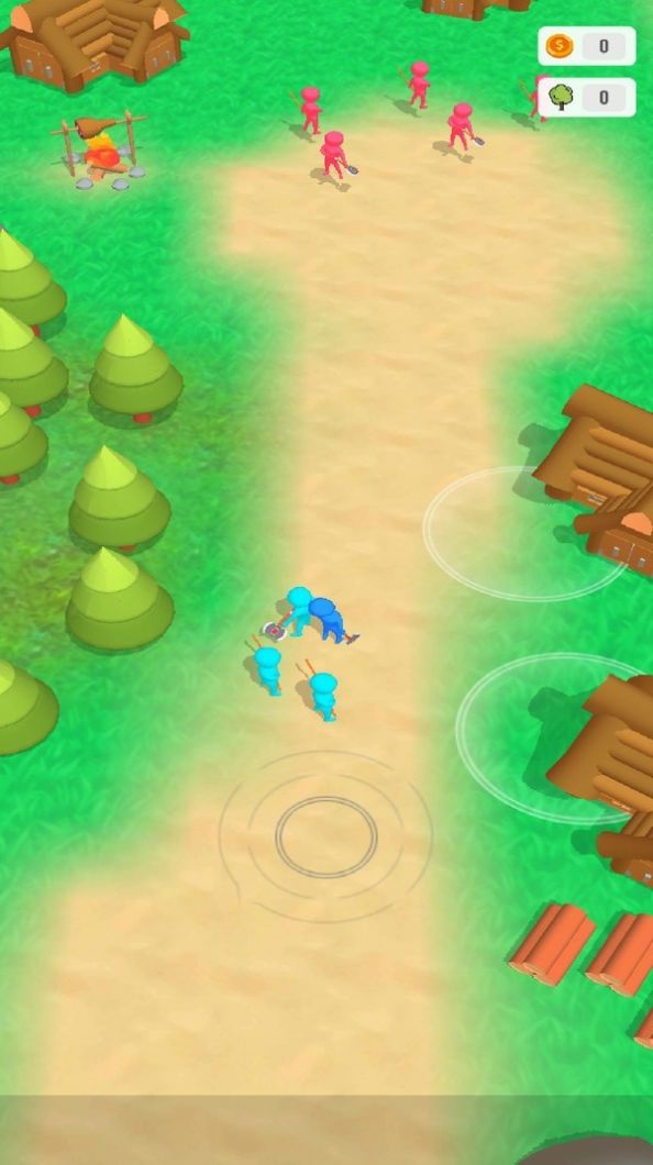 火柴人木材冲突游戏安卓手机版  v0.3图4