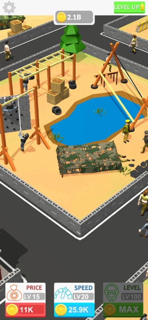 闲置军城金币安卓版(Idle Army City) v1.0图1