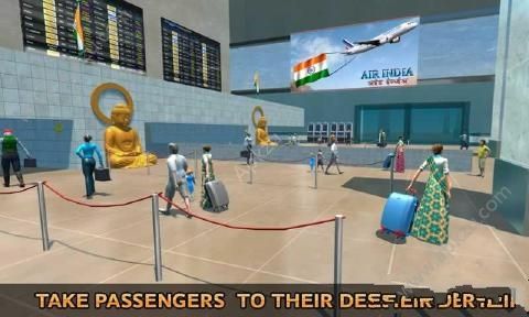 印度航班飞行模拟游戏下载安卓版（Indian Flight Pilot:Airplane Flying Simulator 2018）  v1.0图1