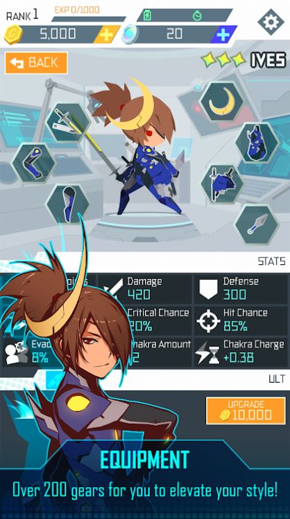 赛博未来忍者游戏官方中文版  v0.1.0图3