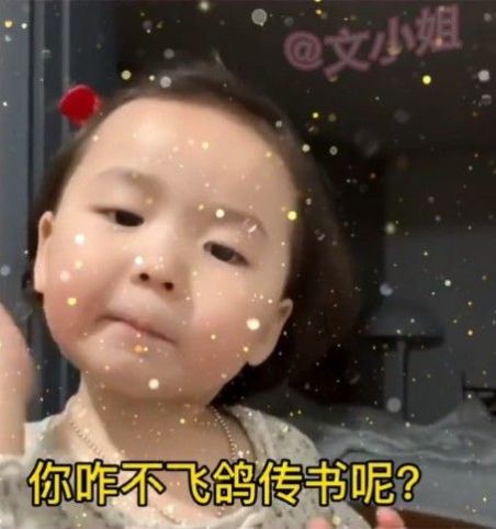 半天回一条消息你咋不飞鸽传书呢带字图片图3