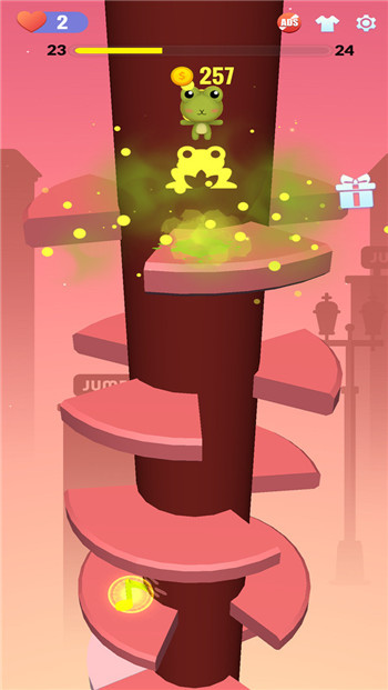 跳球塔螺旋跳跃游戏安卓最新版  v1.0图1