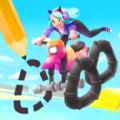 涂鸦做骑手游戏最新安卓版  v1.0.6