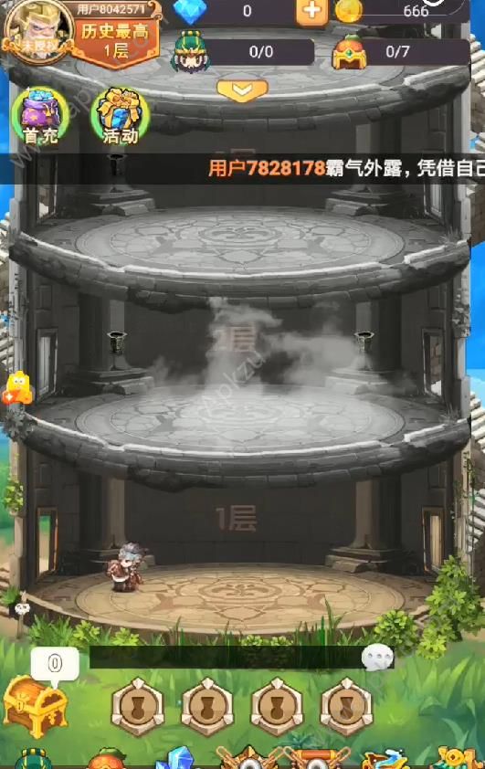 微信爬塔三国ol游戏图1