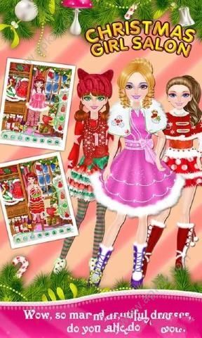 圣诞女孩时尚沙龙安卓版图1