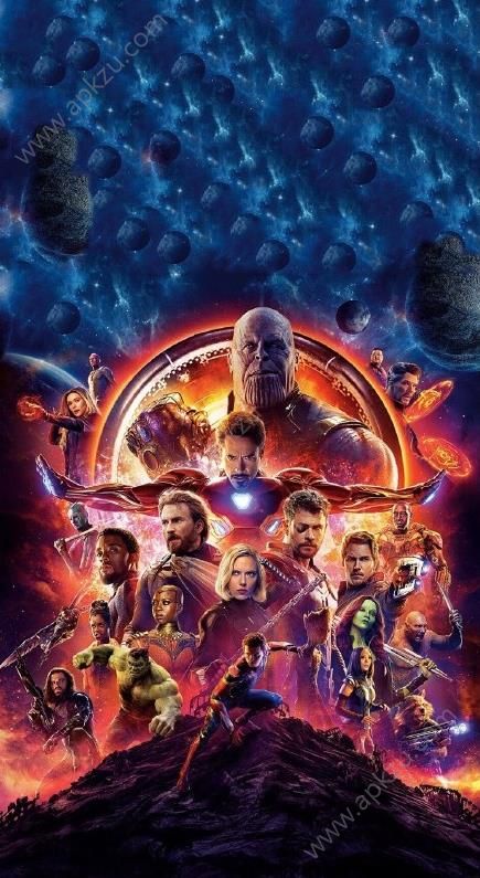 抖音上漫威动态锁屏图片图1