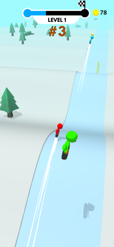 滑雪我就没认真游戏图2