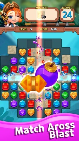 宝石岛海盗冒险游戏红包版  v1.0图3