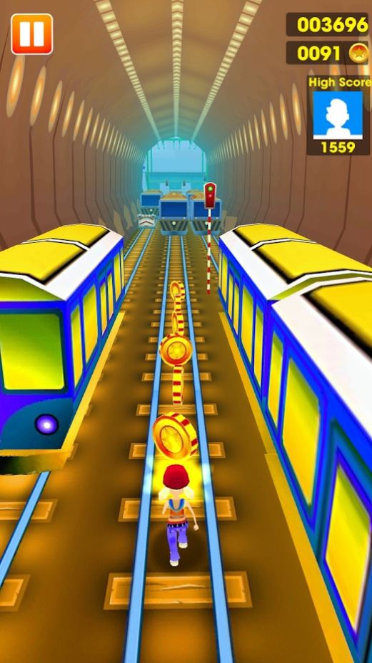 地铁无尽轨道赛跑者游戏安卓手机版 v1.1图2