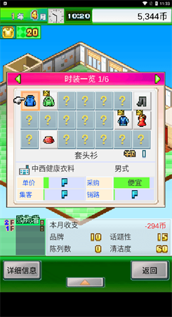 时尚洋品店物语(无限金币)汉化版下载  v3.00图1