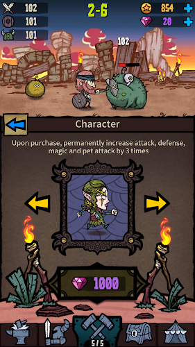 武器大亨战斗吧武士金币中文安卓版  v1.1.1图4