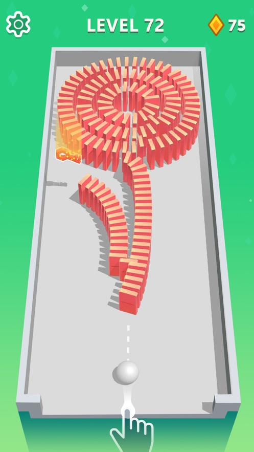 抖音多米诺粉碎游戏安卓版  v1.6.1图2