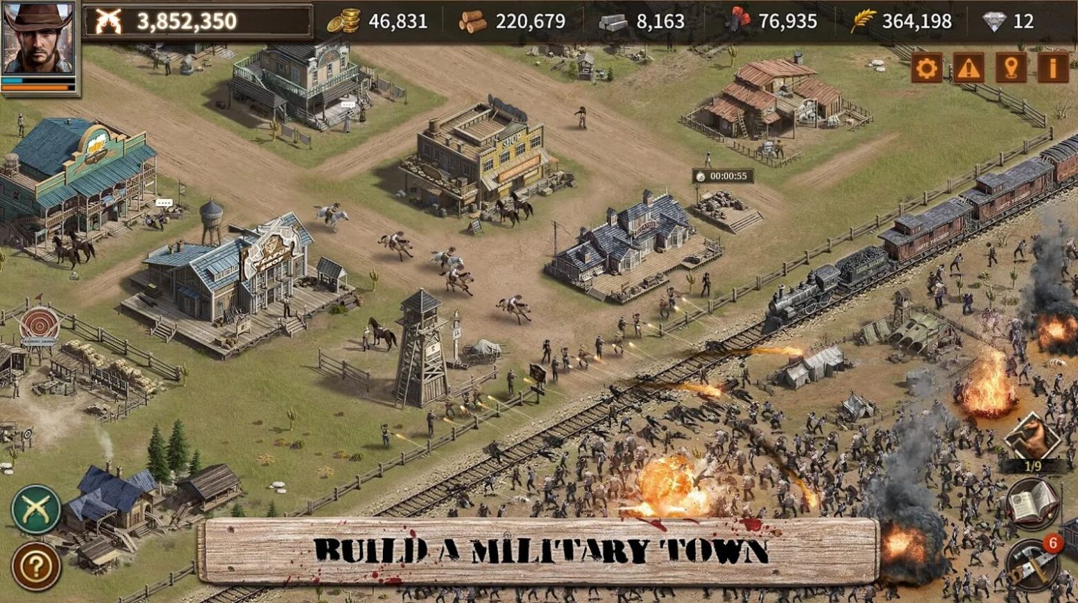 狂野西部僵尸梦魇手游图4