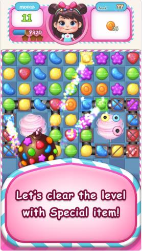 莎莉的甜蜜糖果世界游戏安卓版  v1.0图1