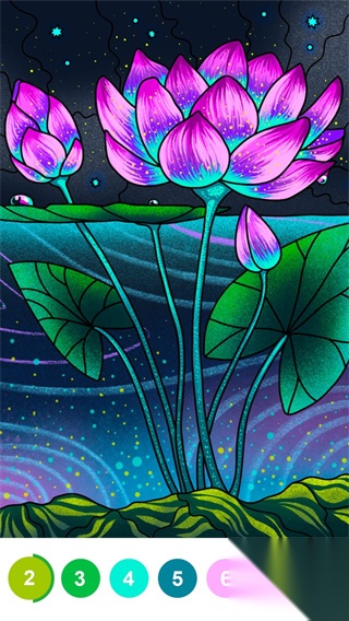 乐涂数字填色图5