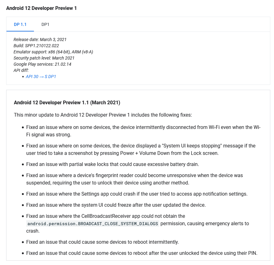 Android12开发者预览版系统官方版  v11.0图1